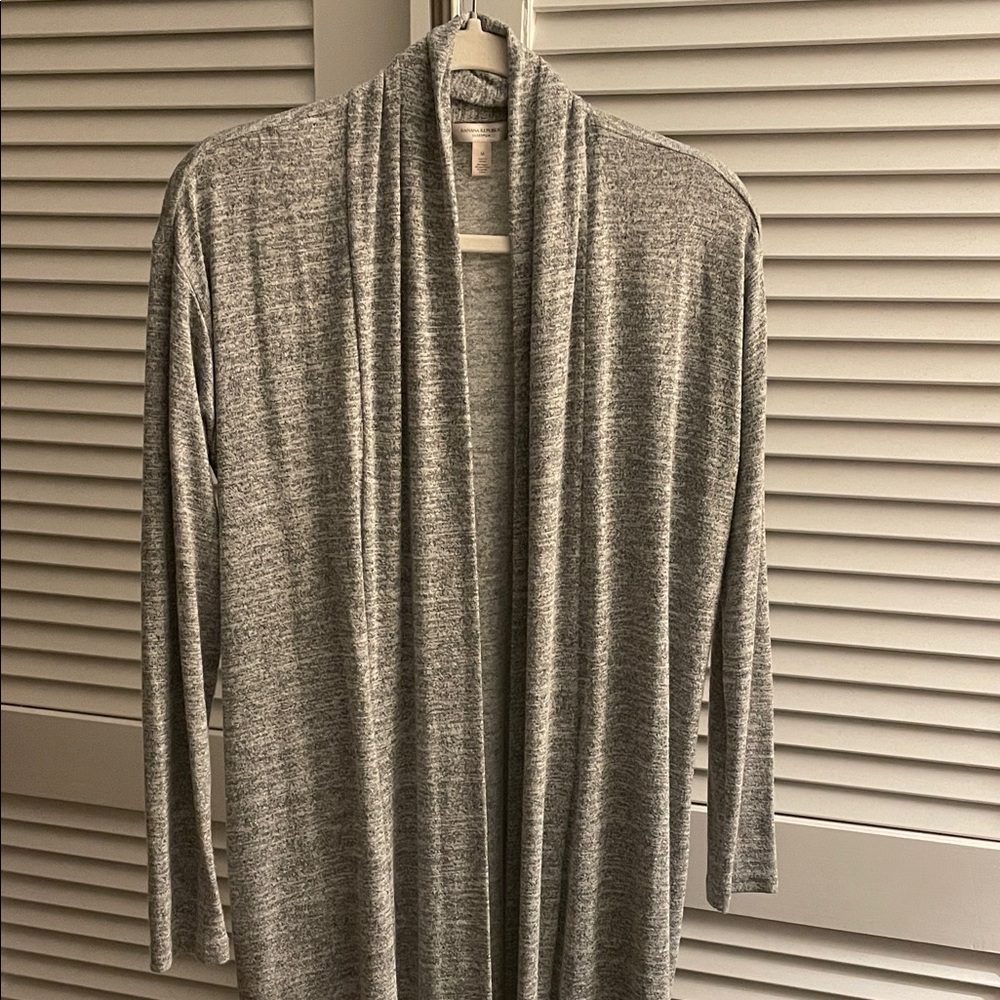 Banana Republic Gray Luxespun Sweater